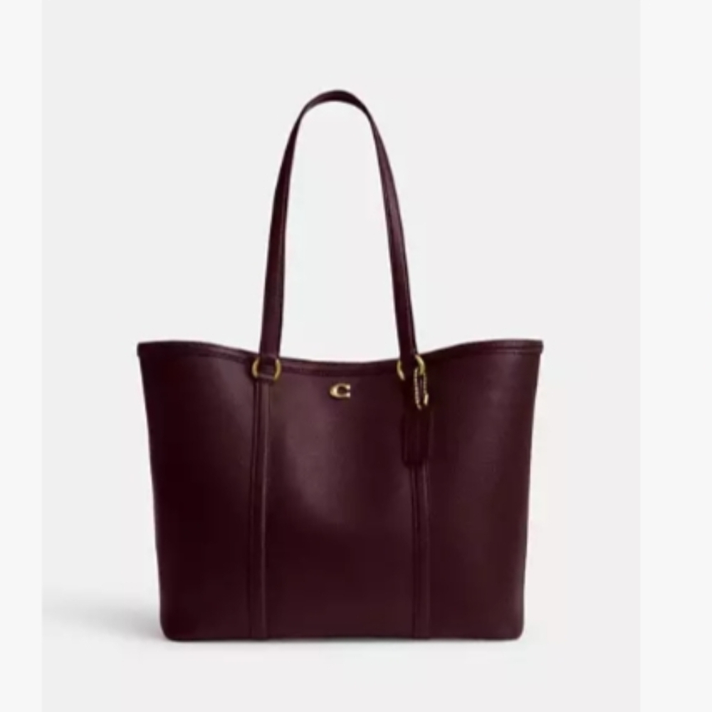 Coach Legacy Tote In Merlot